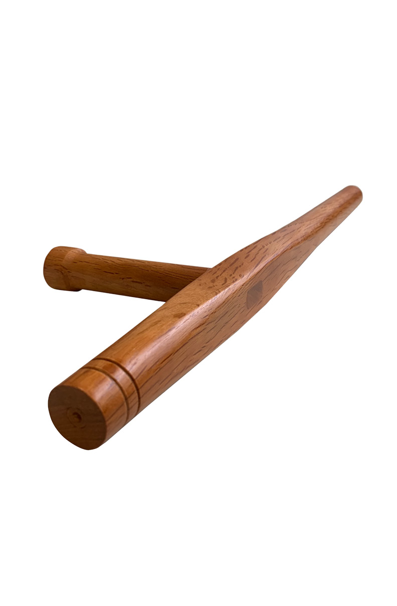Tonfa Okinawa Holz geölt ca. 50cm